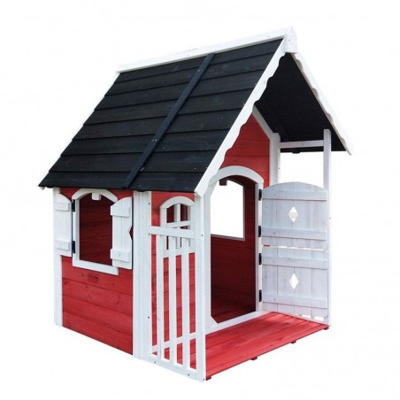 Casetta infantile per i bimbi in color rosso