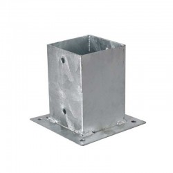 Staffa alloggio palo 7 x 7 cm