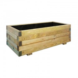 Fioriera rettangolare Tulipano 90 x 40 x 32.5 cm