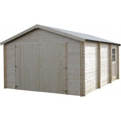 Garage in legno Garodeal, 386 x 518 cm, 19.99 m²