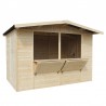 Chiosco di legno Mateo 6 m²