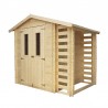 Caseta di legno Camilla, 19 mm, 256x200 cm, 5,12m²
