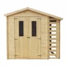Caseta in legno Camilla, 19 mm, 256x200 cm, 5,12m²
