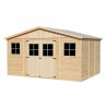 Casetta di legno Vladimir, 17 mm. 401x297 cm. 11,9 m²
