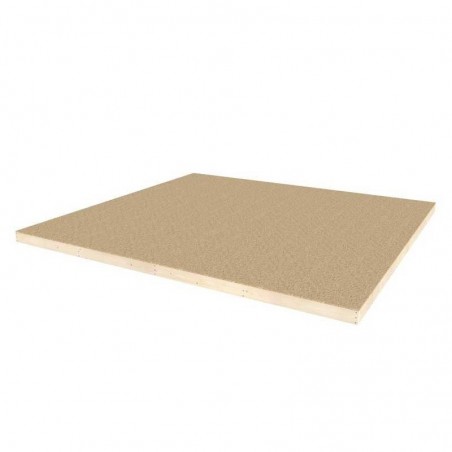 Pavimento per Minicasa in legno abitabile 16,70m²