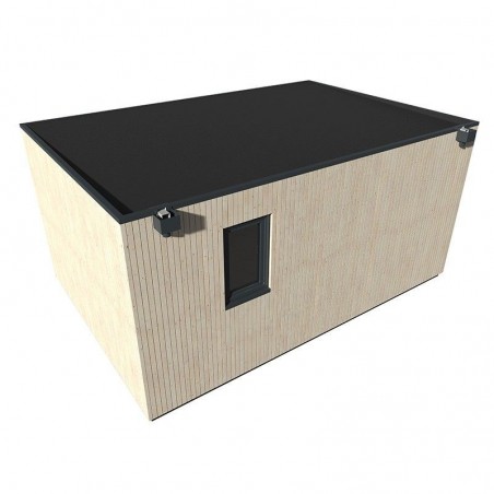 Mini Casa de madera Studio Como 17 m2