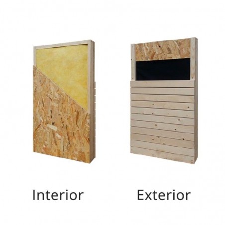 Mini Casa de madera Studio Como 17 m2