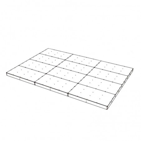 Pavimento per Mini casa Studio Como 13 m²