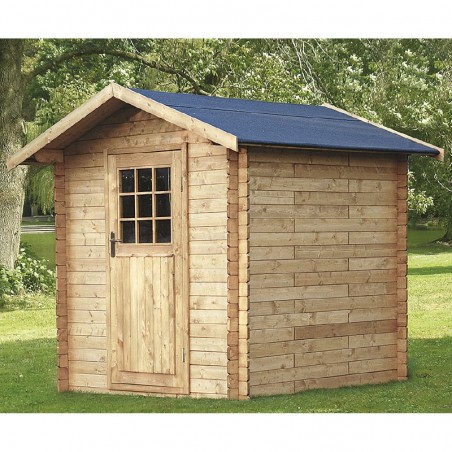 Casetta di legno Firenze 25 mm, 214 x 214 cm, 4,57m²