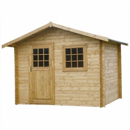 Casetta di legno Lucca 25 mm, 310 x 210 cm. 6,5m²