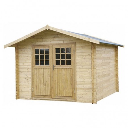 Casetta in legno Grosseto 25 mm, 310 x 310 cm. 9,6m²