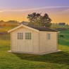 Casetta in legno Siena 25 mm, 310 x 407. 12,62m²