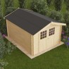 Casetta in legno Siena 25 mm, 310 x 407. 12,62m²