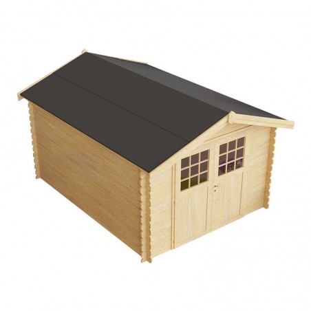 Casetta in legno Siena 25 mm, 310 x 407. 12,62m²