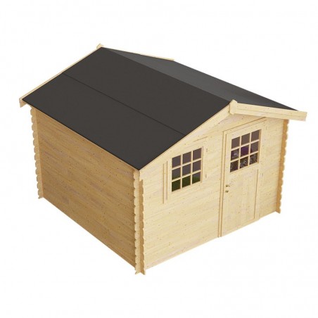 Casetta in legno Livorno 25 mm, 310 x 310 cm. 9,6m²