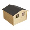 Casetta in legno Livorno 25 mm, 310 x 310 cm. 9,6m²