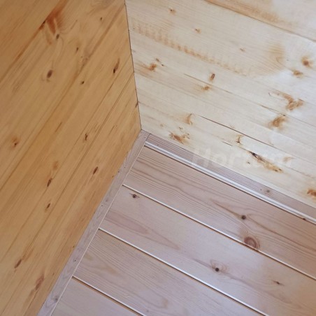 Pavimento Premium Casetta di legno Valodeal 3x3m