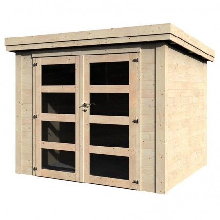 Casetta di legno Pico. 28 mm, 245 x 220 cm. 5,4 m²