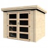 Casetta di legno Pico. 28 mm, 245 x 220 cm. 5,4 m²