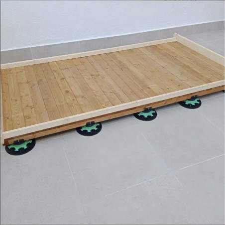 Pavimento casetta di legno Floen