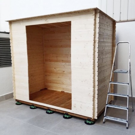Pavimento casetta di legno Floen
