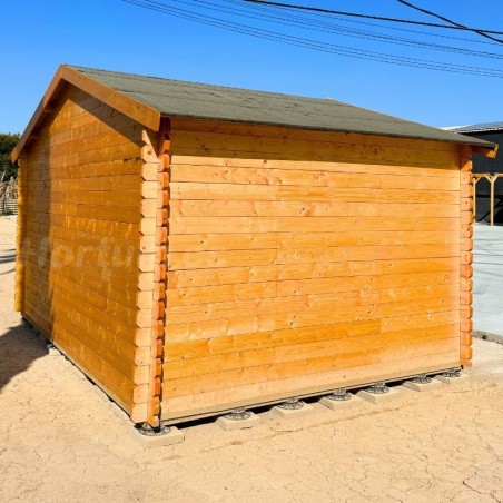 Casetta di legno Torcal. 34 mm, 400 x 300 cm. 11,86 m²