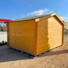Casetta di legno Torcal. 34 mm, 400 x 300 cm. 11,86 m²