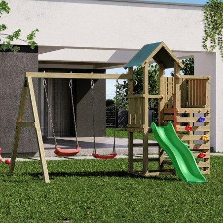 Parco Giochi In Legno Chester 336x301x254 cm