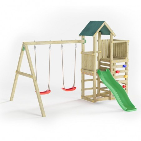 Parco Giochi In Legno Chester 336x301x254 cm