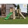 Parco Giochi In Legno Maxi Funny Exposure 525x398x210 cm