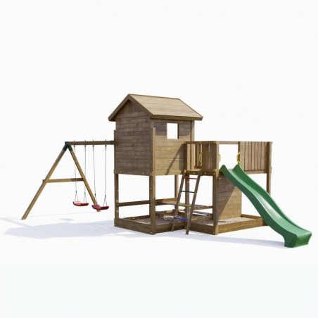 Parco Giochi In Legno Mars 525x398x210 cm