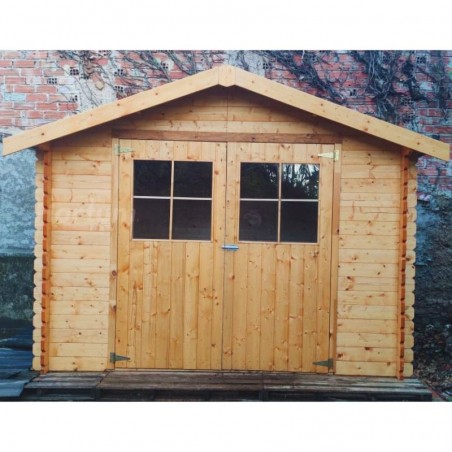 Casetta di legno Flodova 28mm, 300 x 200 cm, 5.9m²