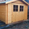 Casetta di legno Flodova 28mm, 300 x 200 cm, 5.9m²