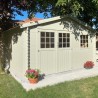 Casetta de giardino Torcal. 34 mm, 400 x 300 cm. 11,86 m²