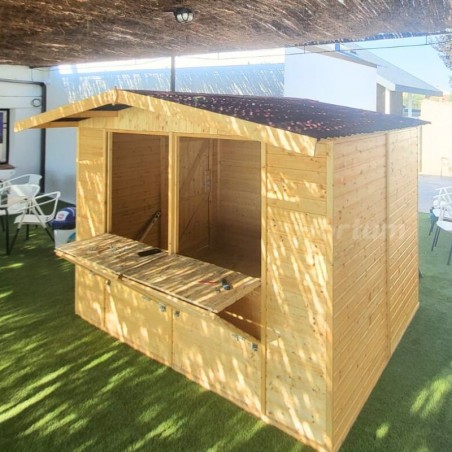 Chiosco Mateo, 17 mm, 303x199 cm, 6m² | M150