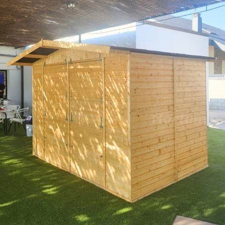 Chiosco di legno Mateo, 17 mm, 303x199 cm, 6m² | M150