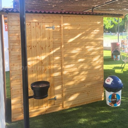 Chiosco di legno Mateo, 17 mm, 303x199 cm, 6m² | M150