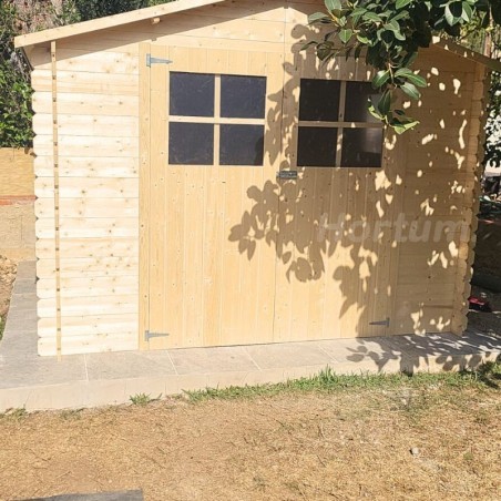 Casetta di legno Galerna 19mm, 270 x 270 cm, 7.24 m²