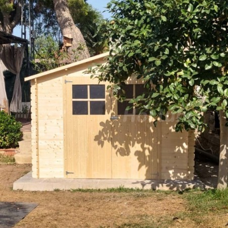 Casetta di legno Galerna 19mm, 270 x 270 cm, 7.24 m²