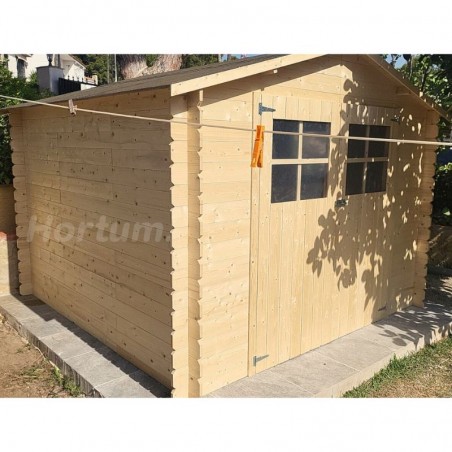 Casetta di legno Galerna 19mm, 270 x 270 cm, 7.24 m²