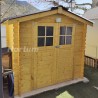 Casetta da giardino Milovic 19mm, 209 x 209 cm, 4.37m²