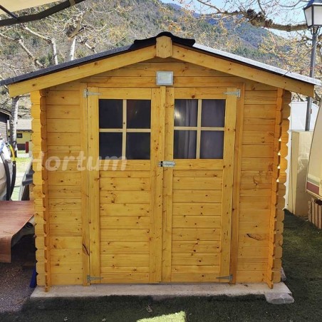 Casetta da giardino Milovic 19mm, 209 x 209 cm, 4.37m²