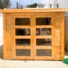 Casetta Pico. 28 mm, 245 x 220 cm. 5,4 m²