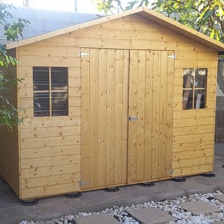 Casetta in legno Noranda 19 mm, 274 x 231 cm. 6,3 m²