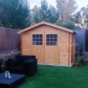 Casetta di legno Flodova 28mm, 300 x 200 cm, 5.9m²