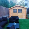 Casetta di legno Flodova 28mm, 300 x 200 cm, 5.9m²