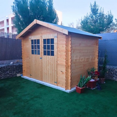 Casetta di legno Flodova 28mm, 300 x 200 cm, 5.9m²