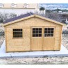 Casetta di legno Torcal. 34 mm, 4 x 3 m. 12 m²