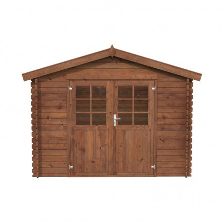 Casetta Arisa impregnata, 28mm, 250 x 250 cm. 6,25m²