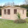 Casetta da giardino Valencia. 40mm, 400x400 cm. 16 m²
